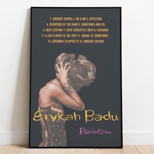 Erykah Badu - Baduizm Poster